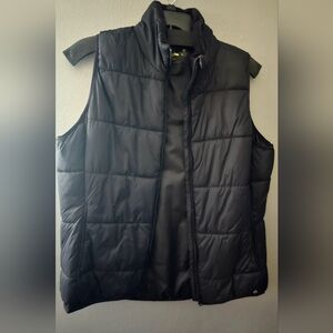 Men's Black Puffer Vest
